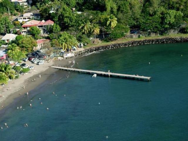 La baie de Malendure (plage de pointe Noire en Guadeloupe)  fraicheur assurée